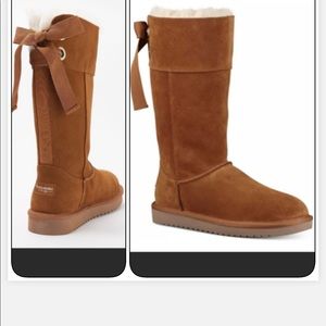 SOLD SOLD SOLDKOOLABURRA CHESTNUT TALL SUEDE BOOTS